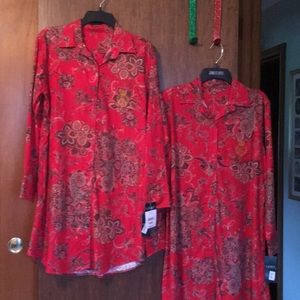 Ralph Lauren Soft Flannel Niteshirt Small